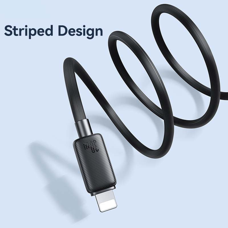 USAMS US-SJ702 3m Type-C to Lightning 30W Fast Charging Cable 480Mbps Data Cable USAMS US-SJ702 3m Type-C to Lightning 30W Fast Charging Cable 480Mbps Data Cable